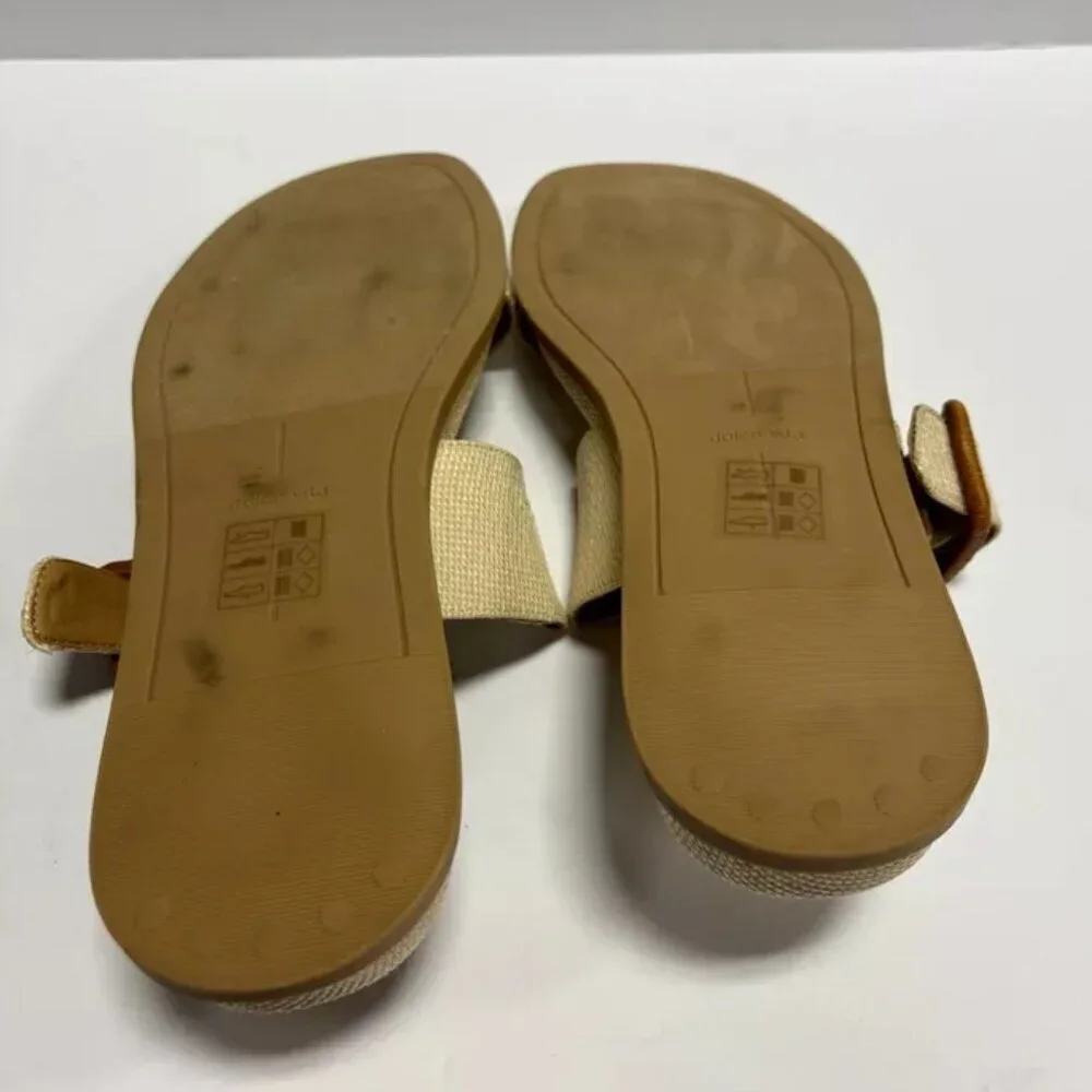 Dolce Vita Women’s Giana, Wheat Slide Sandals, Size 8.5 M